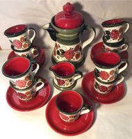 SMF Schramberg Tirol 9x Kaffee Service Set Teller Tassen Hessen - Riedstadt Vorschau