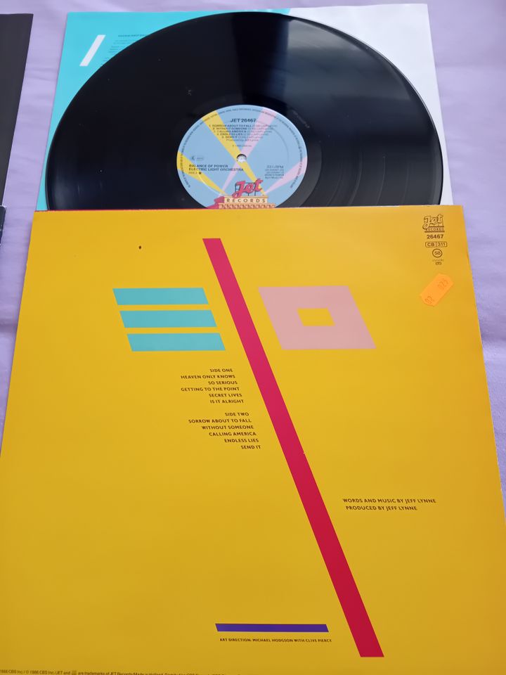 Electric Light Orchestra - Balance Of Power - LP 1986 JET in Lübbecke 