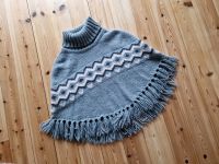 Strickponcho H&M rosa grau Wandsbek - Hamburg Volksdorf Vorschau