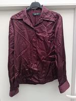 Damen Bluse bordeaux rot Gr. S 38 elegant zero Hemd business lang Niedersachsen - Leer (Ostfriesland) Vorschau