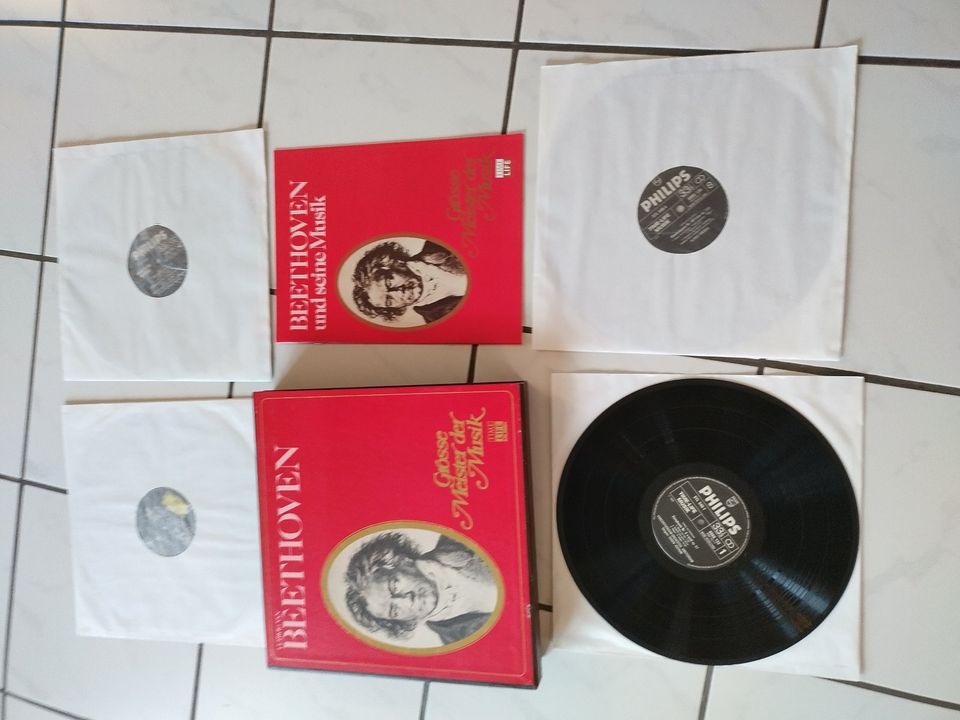 LP-BOX Große Meister der Musik " Beethoven" in Arnshöfen