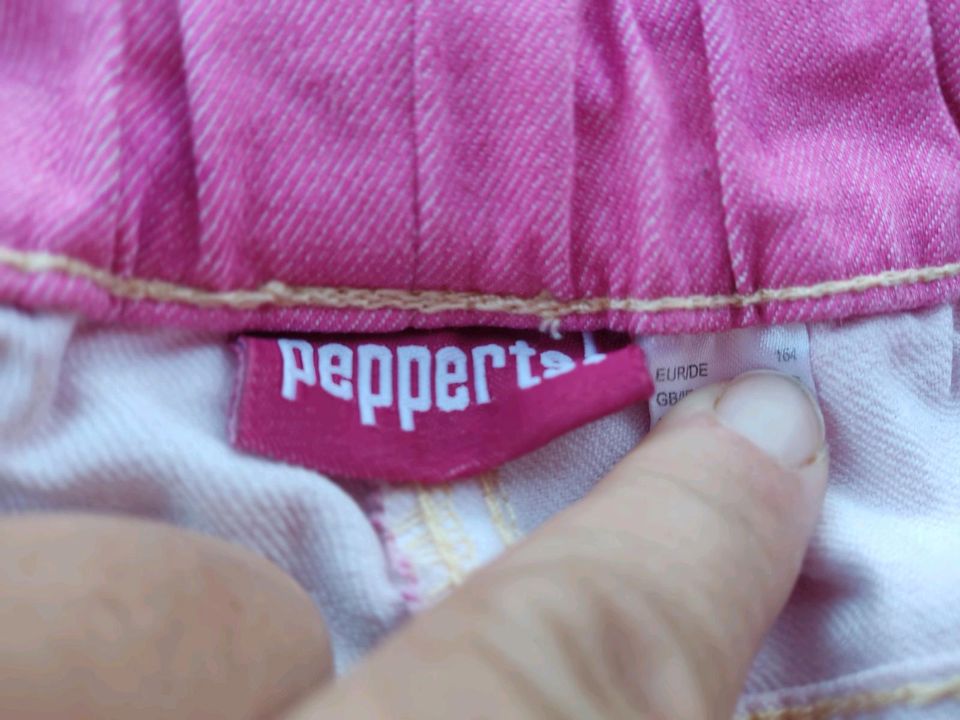 Pepperts Mädchen Hose Jeans Größe 164 Sterne in Neidlingen