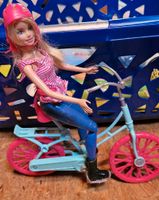 Barbie mit  Fahrrad Hessen - Weilrod  Vorschau