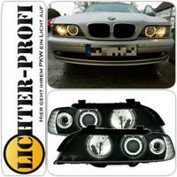 Angel Eyes Scheinwerfer schwarz für BMW E39 5er 1995-2000 Hessen - Calden Vorschau