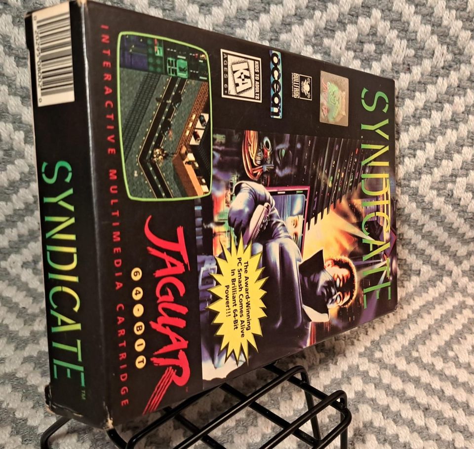 ATARI JAGUAR -"SYNDICATE"  US (EA 1993) !OVP/CIB! in Friedrichskoog