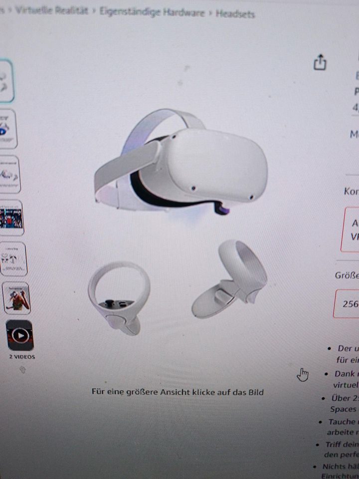 Ich suche eine Meta Quest 2 VR Brille in München