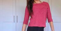 Promod Pullover Damen M 38 rot Shirt Hessen - Fulda Vorschau