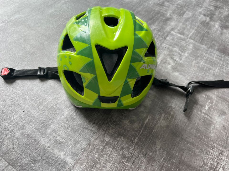 Fahrradhelm Alpina Sports Ximo Flash green-dino Größe 47-51 cm in Beucha