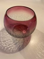 Glas Vase Kugel Eisglas Vintage 70er lila Windlicht Berlin - Charlottenburg Vorschau