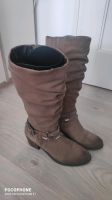 Taupe Echt Lederstiefel 42 5th Avenue Niedersachsen - Hildesheim Vorschau