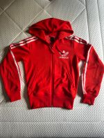 Adidas Trainingsjacke Damen Rot mit Zipp gr 34 Bayern - Karlsfeld Vorschau