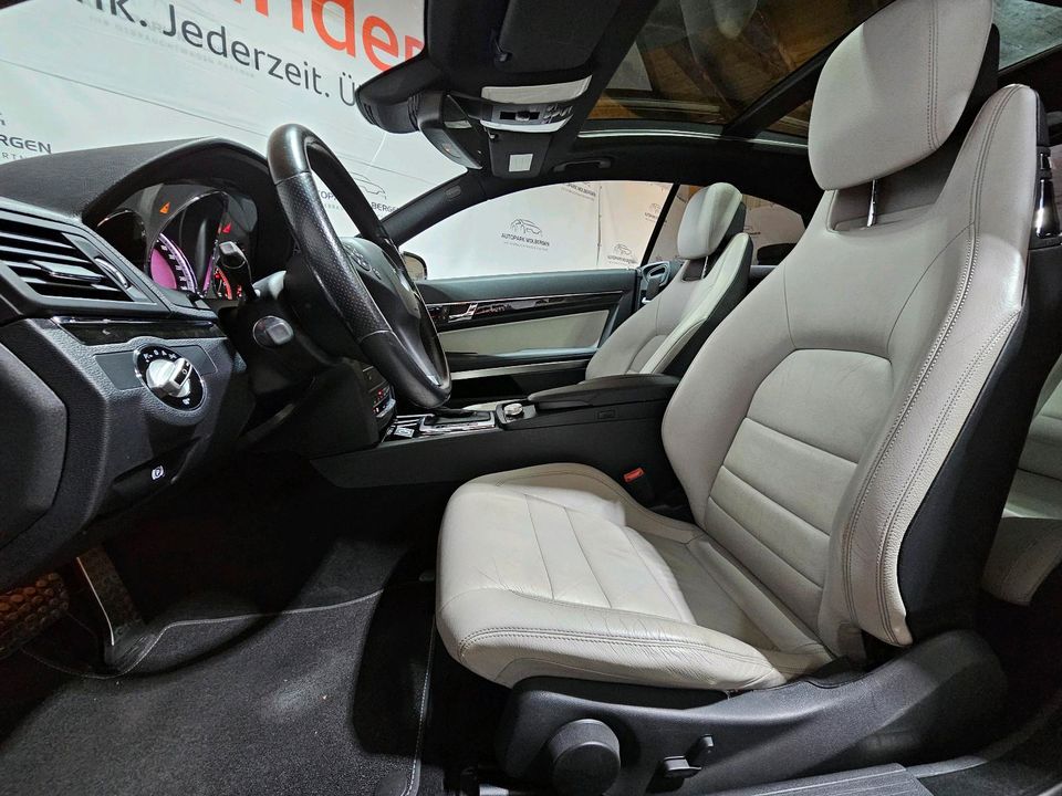 Mercedes Benz E 250 CDI Coupe Panorama Automatik Leder Beige Ahk in Molbergen