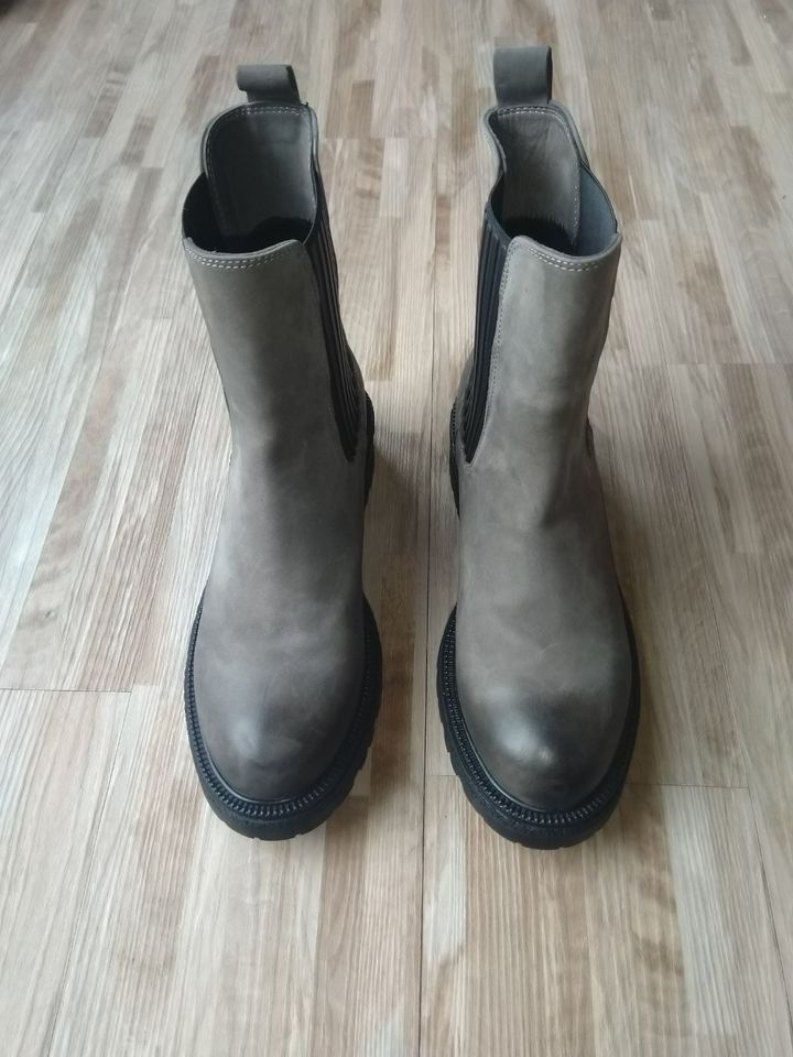 5TH AVENUE Chelsea Boots Damen - 37 - grau in Neuss