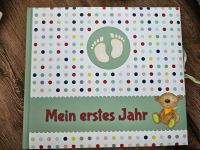 Erinnerungsbuch Erstes Jahr Baby Geschenk Geburt Niedersachsen - Burgwedel Vorschau