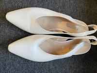 Weiße Gabor Schuhe Sling Pumps Innenstadt - Köln Deutz Vorschau