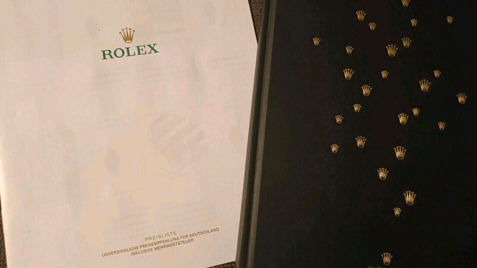 ROLEX Uhren Katalog Kronen 2018 / 19 plus Preisliste in Remagen