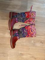 Wunderschöne bunte Stiefel Sachsen - Radeburg Vorschau