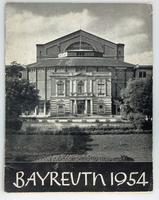 3 x Festschrift-Programm Bayreuth Festspiele 1954, 1955, 1970 u.m Bayern - Eschenlohe Vorschau