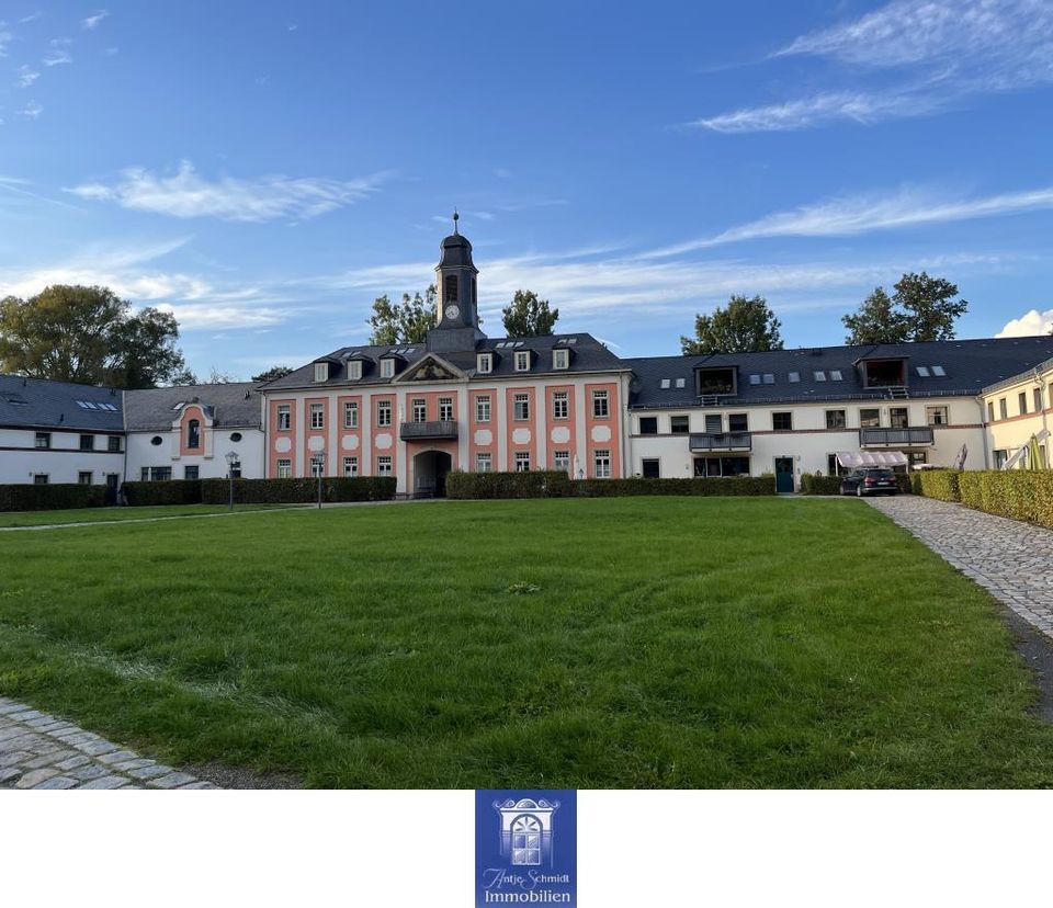 Perfekte DG-Maisonettewohnung im historischen Rittergut in schöner Umgebung! in Großharthau-Seeligstadt