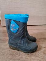 Gummistiefel Gr 26/27 etwas gefüttert Blau Dinosaurier Stiefel Nordrhein-Westfalen - Wettringen Vorschau