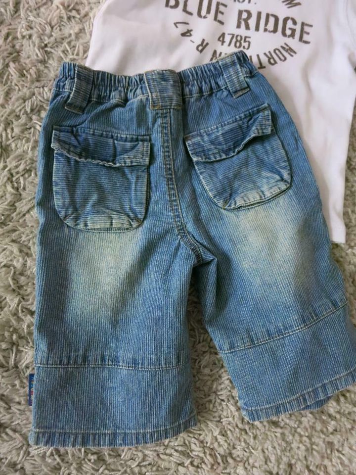 Klitzeklein coole Skater Bermuda Jeans Gr. 80 in Gifhorn