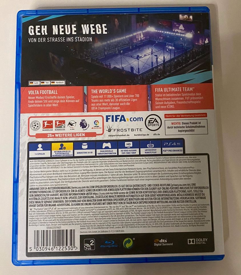 PS4 Spiel FIFA 20 in Sindelfingen