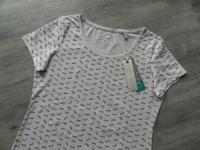 Esprit T-Shirt*Shirt*weiß*Print schwarz Brille*M*38*36*S*NEU Hessen - Korbach Vorschau