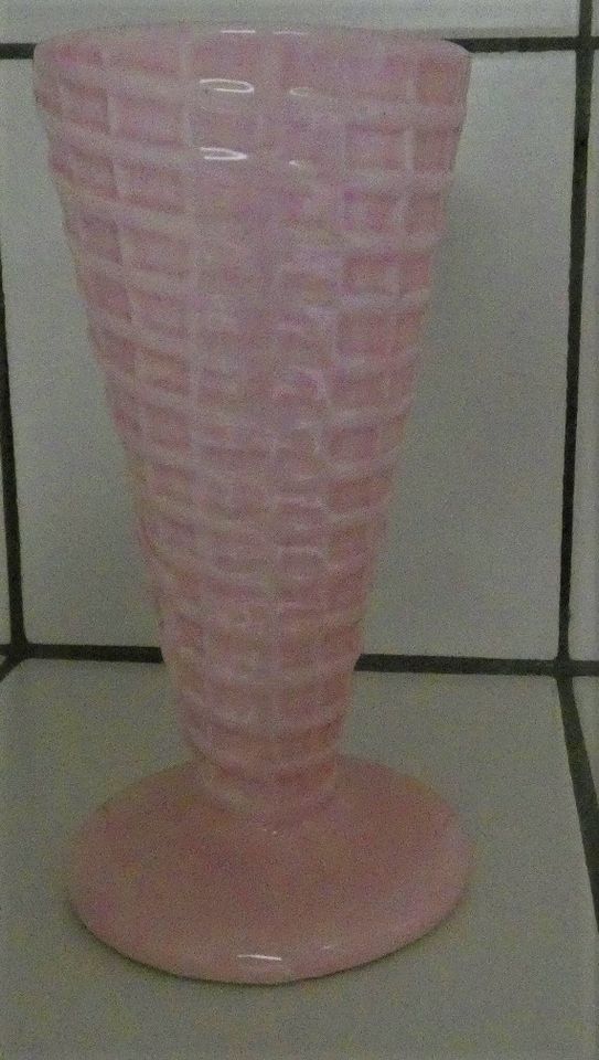 Eisbecher / Konfektbecher / Väschen - Keramik rosa - ca. 14,5 cm in Lingenfeld