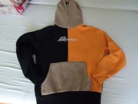 Hoodie Herren Review Gr. M schwar-orange-beige Nordrhein-Westfalen - Erftstadt Vorschau