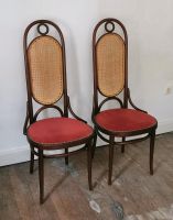 2 original sehr alte "THONET 80" Stühle Hochlehner Bugholz Samt B Rheinland-Pfalz - Wittlich Vorschau