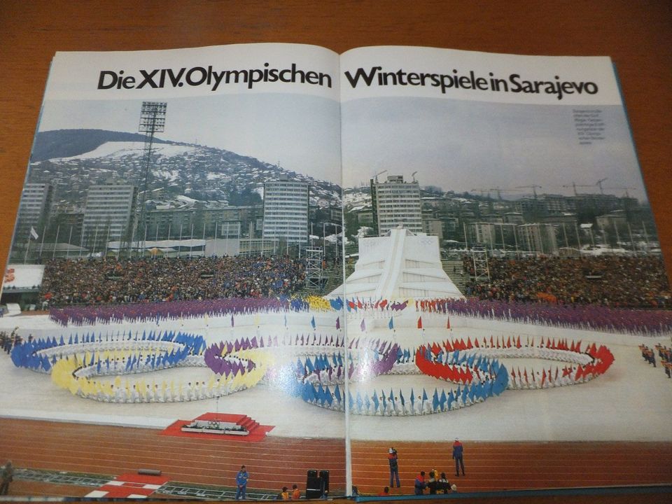 Olympische Spiele 1984 : Los Angeles , Sarajevo. Vorderwülbecke M in Ebensfeld