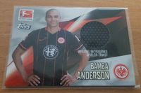 Topps  2015/16 Bamba Anderson Trikotkarte Eintracht Frankfurt Hessen - Bensheim Vorschau