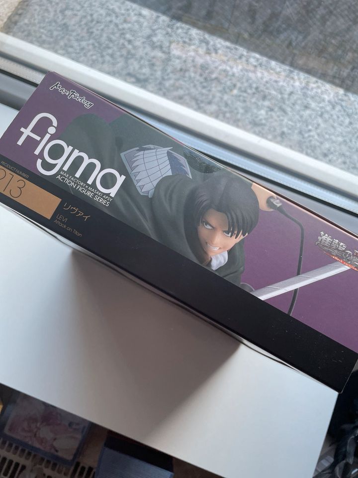 Figma Levi Ackerman Attack on Titan Anime Figur Nendoroid in Leipzig