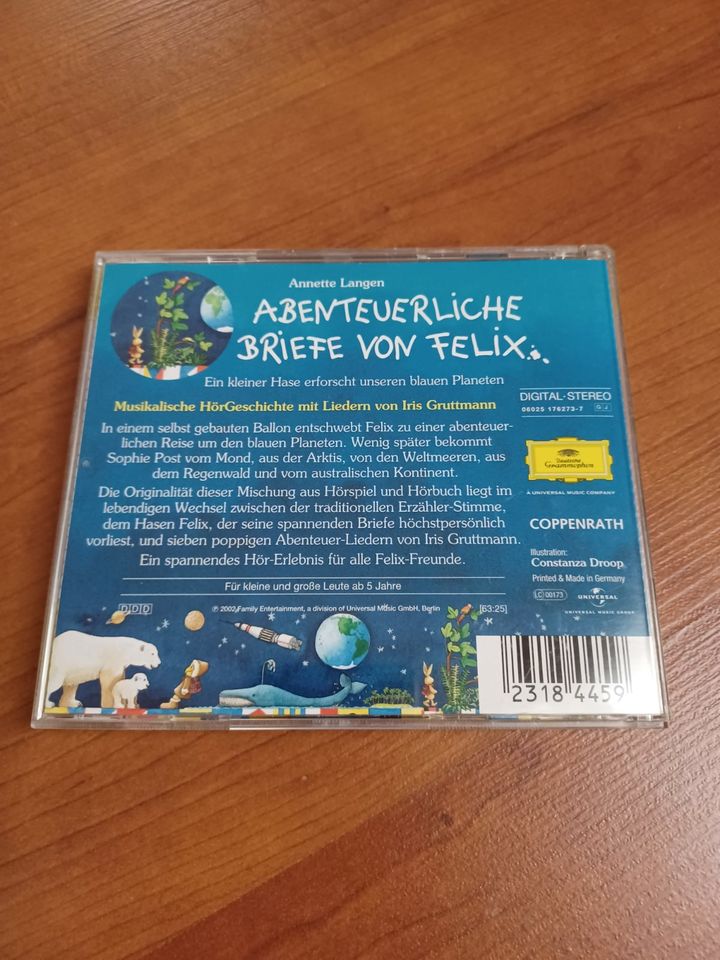 Abenteuerliche Briefe von Felix | CD | Musikalische HörGeschichte in Friedberg