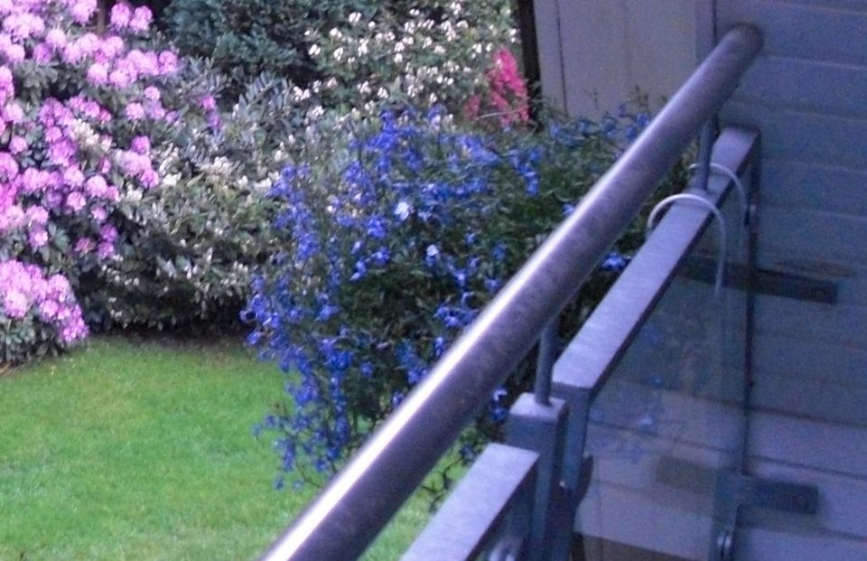 Hakentopfhalter Balkon Metall Pflanzgefäße Blumentopf Halter in Buchholz in der Nordheide