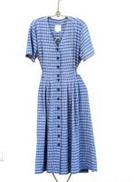 Trachtenkleid, kariertes blaues Kleid, feine Baumwolle Schleswig-Holstein - Flensburg Vorschau