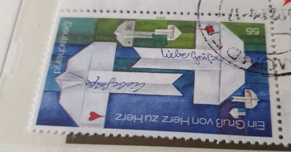 25 BRIEFMARKEN DEUTSCHLAND 2004 GESTEMPELT in Rodewald