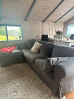 Verkaufe ein ikea ektorp 3er-sofa mit hocker Schleswig-Holstein - Brekendorf Vorschau