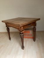 Schöner alter Holztisch ausziehbar mit Schublade Baden-Württemberg - Filderstadt Vorschau