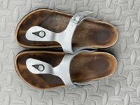 ❤️ Birkenstock Sandalen Gr. 36 Silber  ❤️ Stuttgart - Plieningen Vorschau