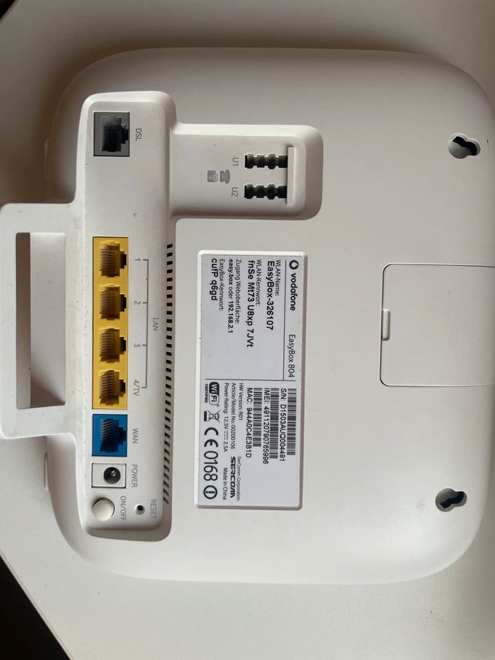 DSL Vodafone EasyBox 804, wifi Router 5G in Karlsruhe