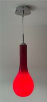 Rote Pendelleuchte Deckenlampe aus Glas Hessen - Langen (Hessen) Vorschau