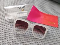 Quay Australia  Sonnenbrille "Icy", weiß, eckig, Verlaufsglas Berlin - Wilmersdorf Vorschau