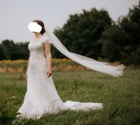 Hochzeitskleid Brautkleid + Schleier + Unterrock - Einzelstück Bielefeld - Heepen Vorschau