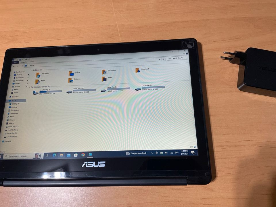 Asus TP500L Touchscreen Transformer Flip Laptop 360 wie neu in Aalen