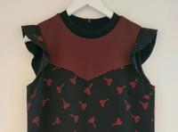 Pinko Kleid (neuwertig) - schwarz/bordeaux - Gr. 38 Hessen - Wiesbaden Vorschau