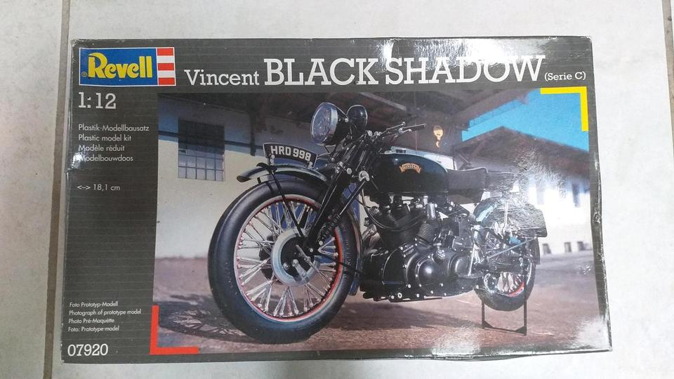 Revell 1/12 Scale Vincent Black Shadow | eBay