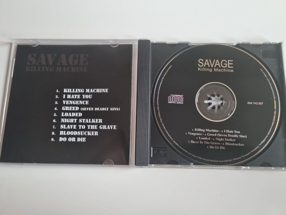 Savage  – Killing Machine, CD, Oi, Rock Nord, Oi in Aalen