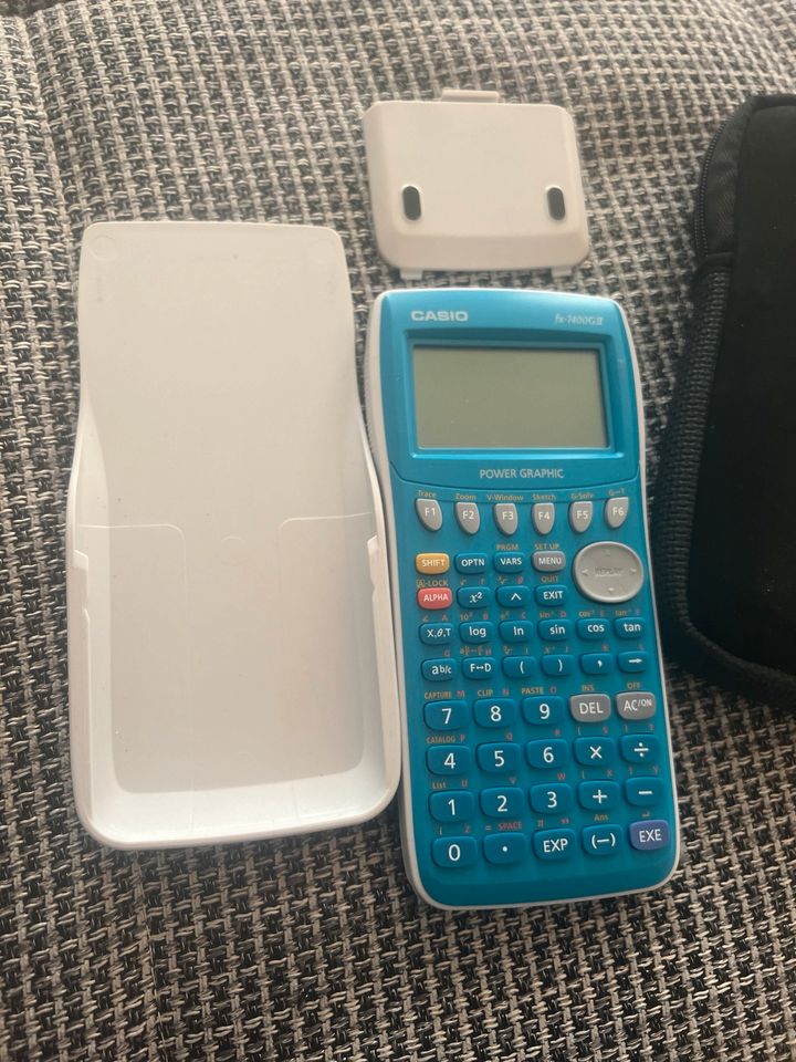 Casio fx-7400GII Taschenrechner Grafikrechner mit CD und Hülle in Köditz