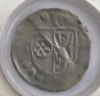 Mainz Schüsselpfennig Mittelalter Silbermünze Jakob von Liebenst Frankfurt am Main - Niederursel Vorschau